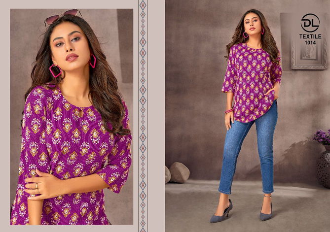 Navjivan Vol 3 DI Cotton Printed Western Ladies Top Wholesale Price In Surat
